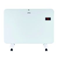PANEL CALEFACTOR DIGITAL DE VIDRIO  BLANCO 1500W