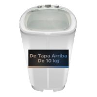 LAVARROPAS SEMIAUTOMÁTICO CARGA SUPERIOR 10KG BLANCO PHILCO